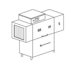 Туннельная посудомоечная машина Dihr RX 184 SX+DDE+DR69+HR10